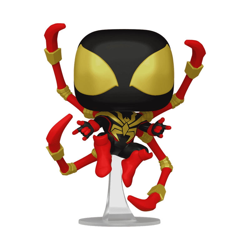 Cargue la imagen en el visor de la galería, Funko POP! Marvel Miles Morales - Iron Spider with Chase Vinyl Figure
