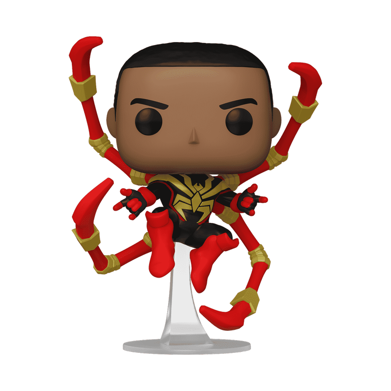 Cargue la imagen en el visor de la galería, Funko POP! Marvel Miles Morales - Iron Spider with Chase Vinyl Figure
