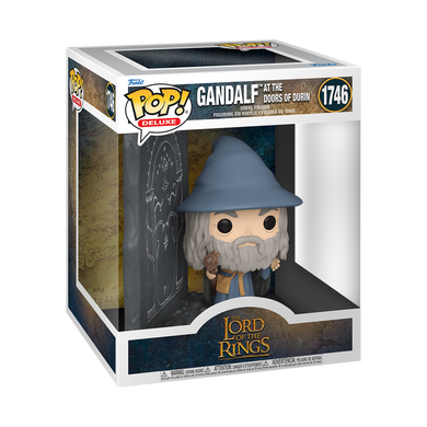 Funko POP! Deluxe: The Lord of the Rings - Gandalf with Doors of Durin Vinyl Figure