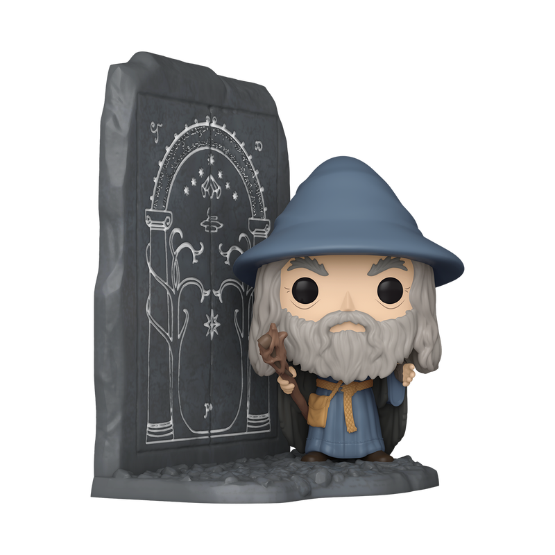 Load image into Gallery viewer, Funko POP! Deluxe: The Lord of the Rings - Gandalf with Doors of Durin Vinyl Figure
