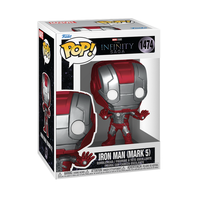 Funko POP! Marvel: The Infinity Saga - Iron Man (Mark 5) Vinyl Figure