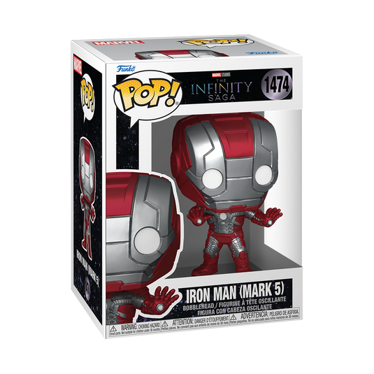 Funko POP! Marvel: The Infinity Saga - Iron Man (Mark 5) Vinyl Figure