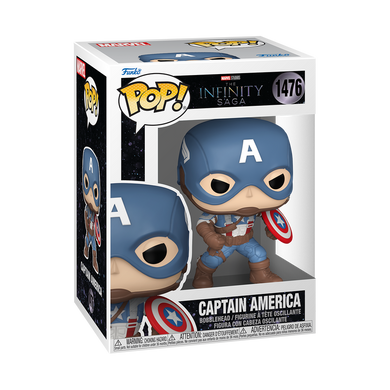 Funko POP! Marvel: The Infinity Saga - Captain America with Helmet (The First Avenger) Vinyl Figure