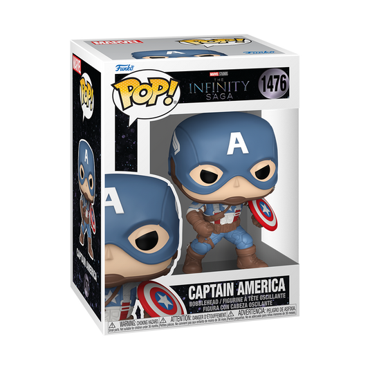 Funko POP! Marvel: The Infinity Saga - Captain America with Helmet (The First Avenger) Vinyl Figure