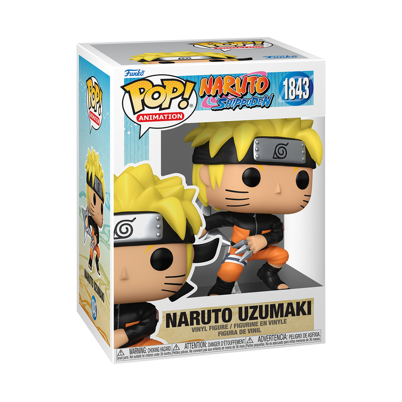 Cargue la imagen en el visor de la galería, Funko POP Animation: Naruto - Naruto Uzumaki with Kunai &amp; Shuriken W/Chase Vinyl Figure
