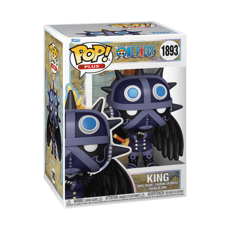 Load image into Gallery viewer, Funko POP! Plus Animation: One Piece - King Vinyl Figure
