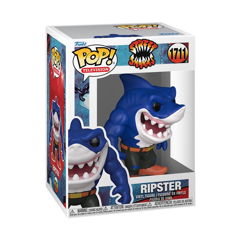 Load image into Gallery viewer, Funko POP! TV: Mattel Street Shark - Characters Vinyl Figure

