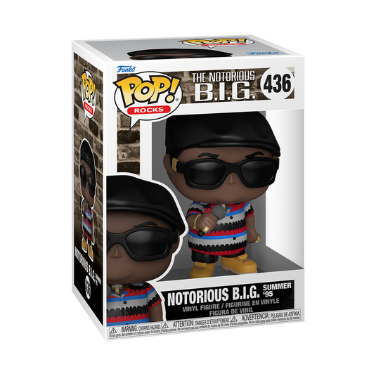 Funko POP! Rocks: The Notorious B.I.G. - Notorious B.I.G. Summer '95 Vinyl Figure