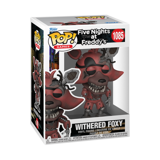 Funko Pop! Games: Five Nights at Freddy's - Withered Foxy Vinyl Figure