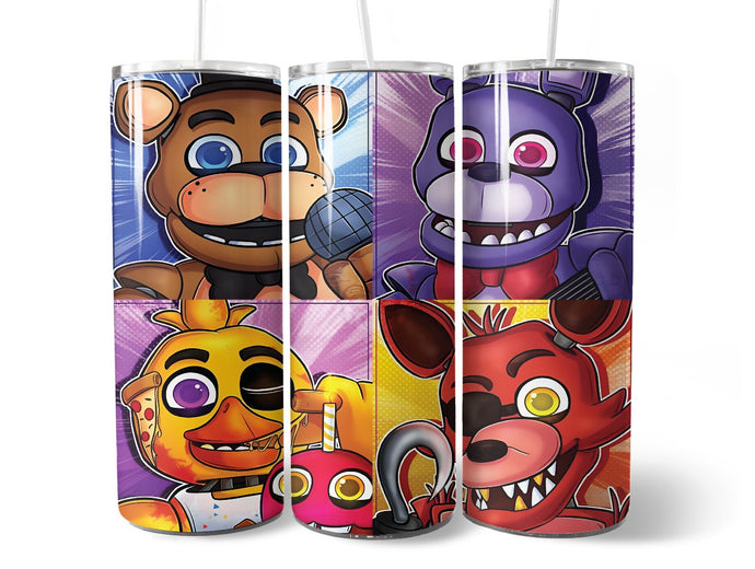 Five Nights At Freddy's - Stain Steel 20oz Tumbler