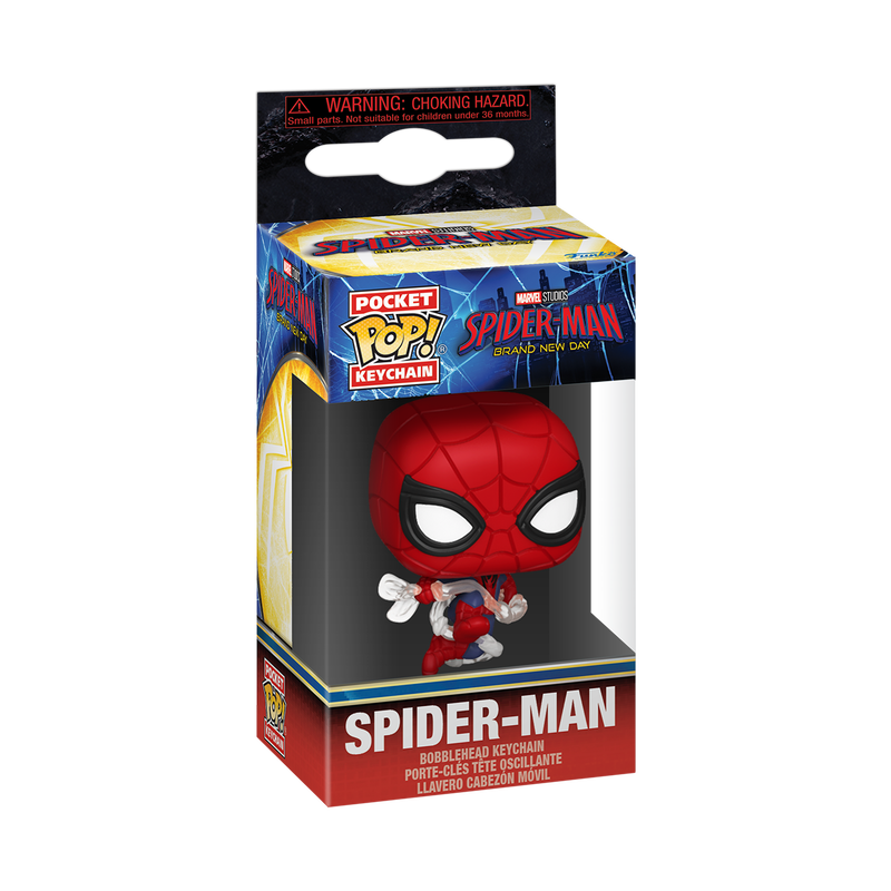 Cargue la imagen en el visor de la galería, Funko POP! Keychain: Marvel - Spider-Man Brand New Day Vinyl Figure
