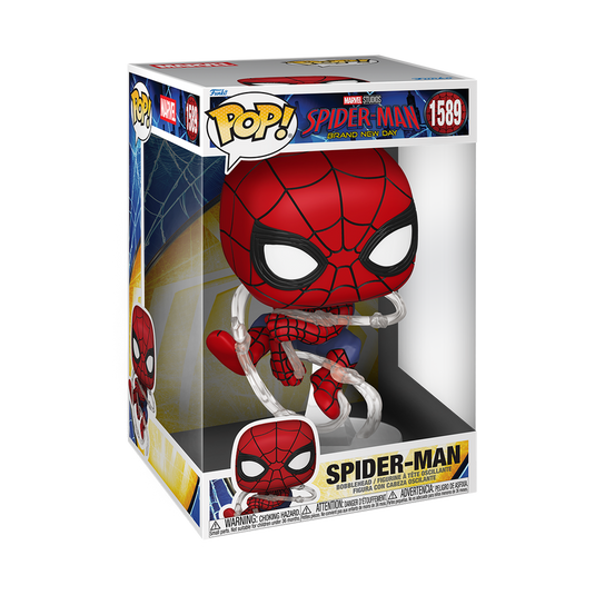 Funko POP! Jumbo Marvel: Spiderman - Brand New Day Vinyl Figure