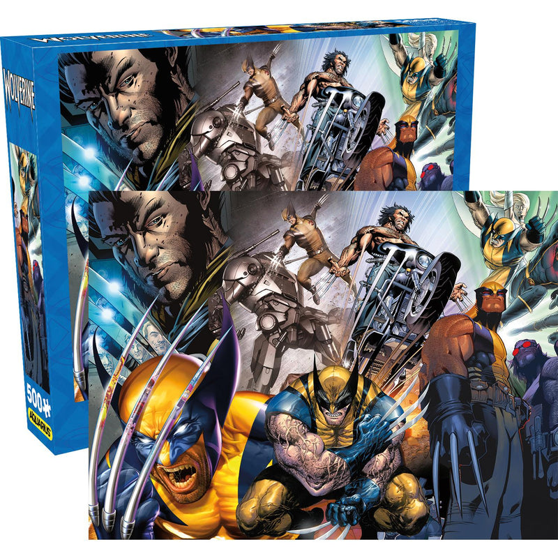 Marvel Comics - Wolverine Collage 500 Piece Jigsaw Puzzle