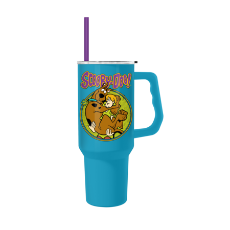 Load image into Gallery viewer, Scooby Doo Scared Shaggy Scooby 40oz Stainless Steel Tumbler
