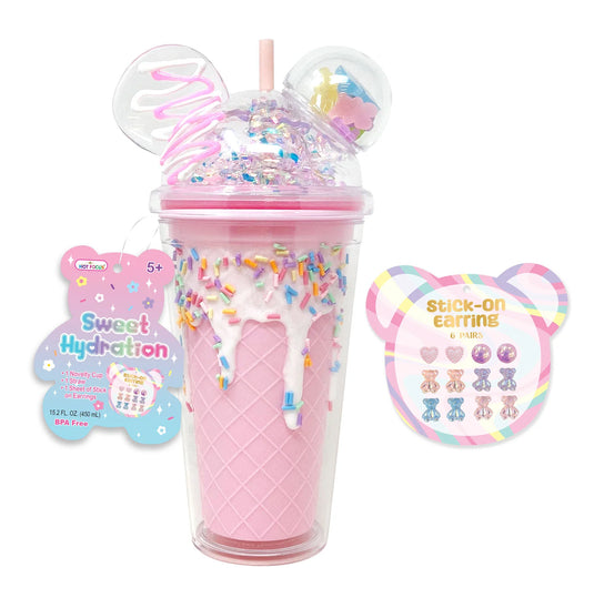 Hot Focus - Sweet Hydration, Gummy Bear 15.2 oz Plastic Tumbler
