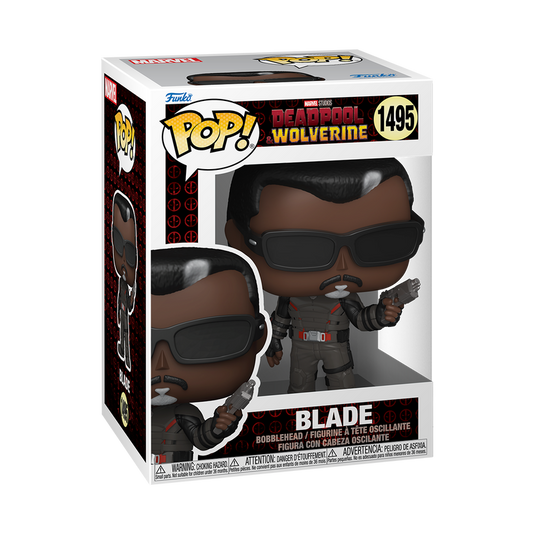 Funko POP! Marvel: Deadpool & Wolverine - Blade with Gun Vinyl Figure