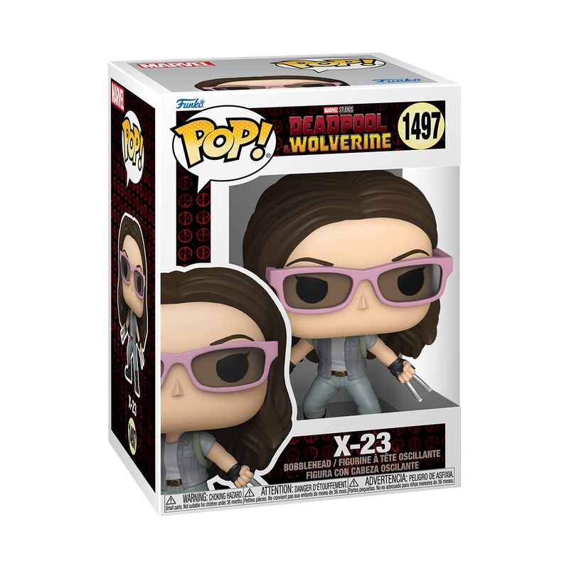 Load image into Gallery viewer, Funko POP! Marvel: Deadpool &amp; Wolverine - X-23 with Sunglasses Vinyl Figure
