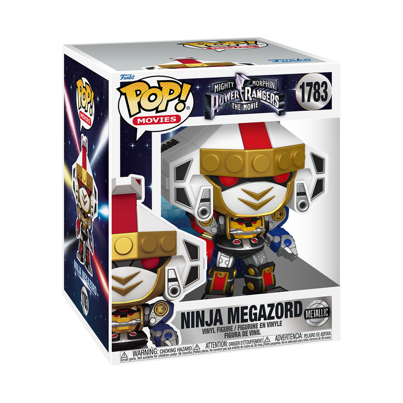 Chargez l&#39;image dans la visionneuse de la galerie, Funko POP! Super Movies: Power Rangers - Ninja Metallic Megazord 6&quot; Vinyl Figure
