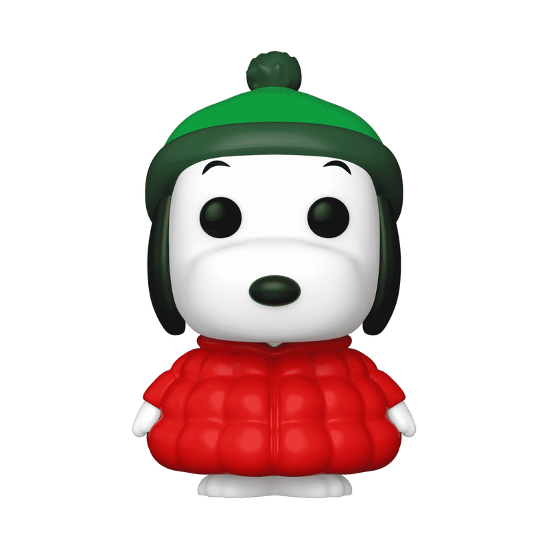 Chargez l&#39;image dans la visionneuse de la galerie, Funko POP! Television: Peanuts - Snoopy in Puffer Jacket W/Chase Vinyl Figure
