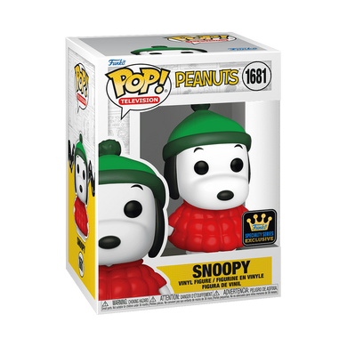 Funko POP! Television: Peanuts - Snoopy in Puffer Jacket W/Chase Vinyl Figure