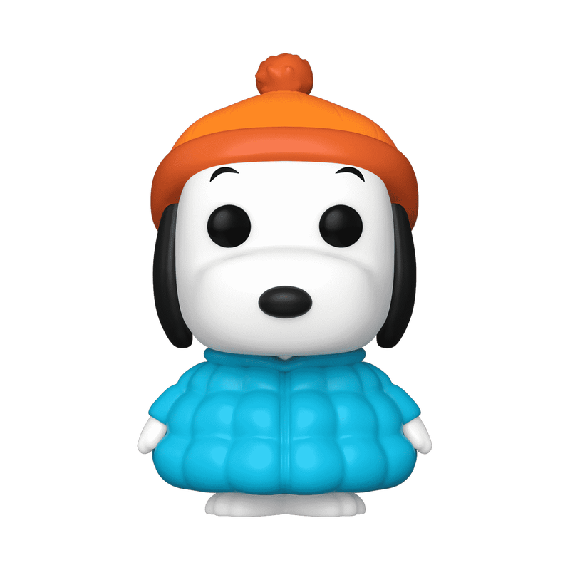 Chargez l&#39;image dans la visionneuse de la galerie, Funko POP! Television: Peanuts - Snoopy in Puffer Jacket W/Chase Vinyl Figure
