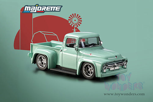 Load image into Gallery viewer, Jada Toys Majorette - Ford F-100 Pickup Truck 1956 1/64 Scale Diecast Model Car
