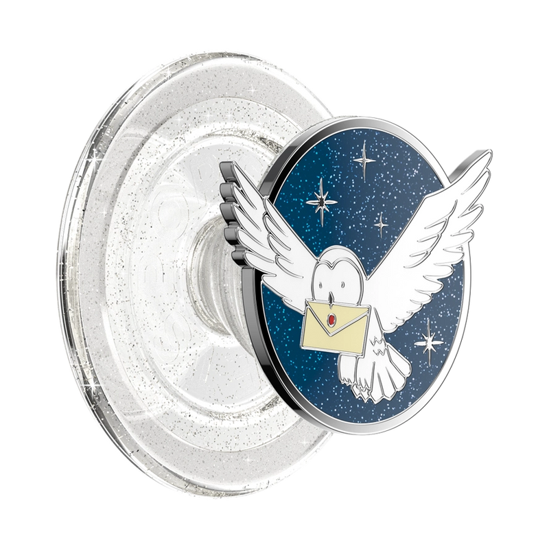 Chargez l&#39;image dans la visionneuse de la galerie, Harry Potter - Enamel Hedwig Magsafe PopSocket
