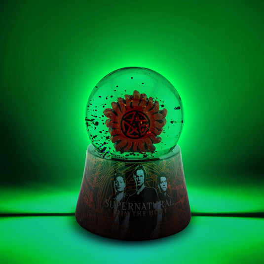 Supernatural 2.75 Inch Light Up Mini Snow Globe
