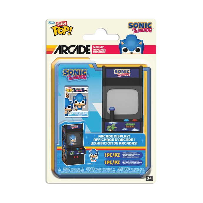 Funko Bitty POP!: Sonic The Hedgehog - Arcade Sonic the Hedgehog Vinyl Figure