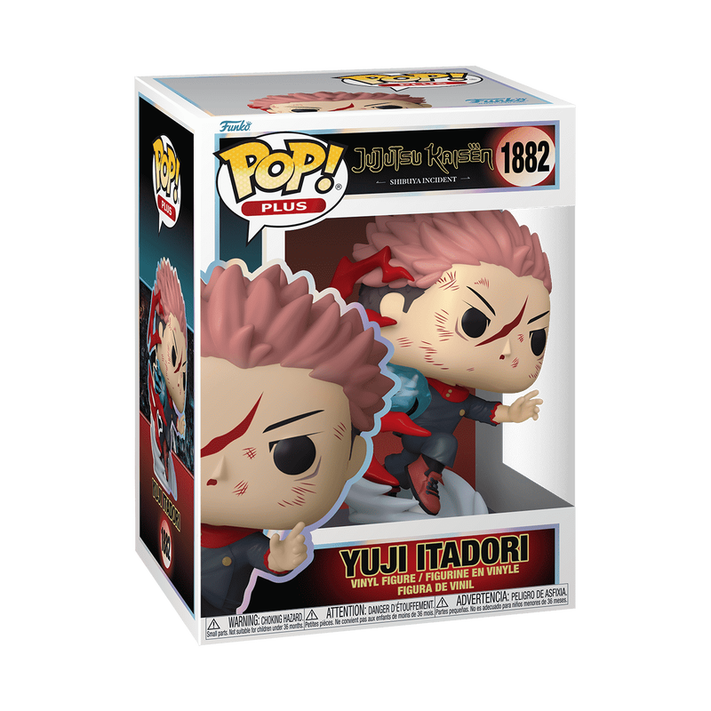 Load image into Gallery viewer, Funko POP! Plus Animation: Jujustu Kaisen - Yuji Itadori (Divergent Fist) Vinyl figure
