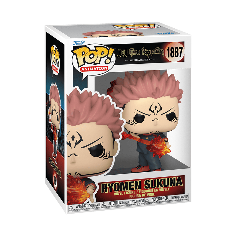 Load image into Gallery viewer, Funko Pop! Animation: Jujutsu Kaisen - Ryomen Sukuna Fire Arrow Vinyl Figure
