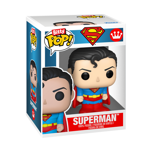 Funko Bitty POP! Town: DC Comics - Superman and the Fortress of Solitude Vinyl Figure