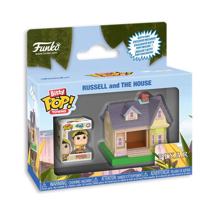 Funko Bitty POP! Town: Pixar - Up Russell and The House Vinyl Figure