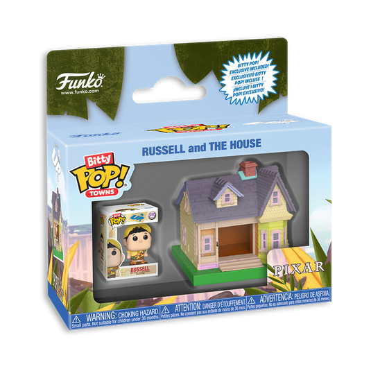 Funko Bitty POP! Town: Pixar - Up Russell and The House Vinyl Figure