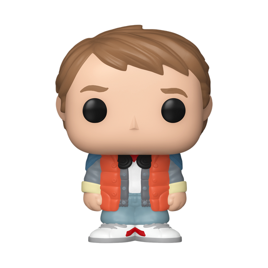 Funko Bitty POP! Rides: Back to the Future - Marty McFly and Time Machine Vinyl Figure