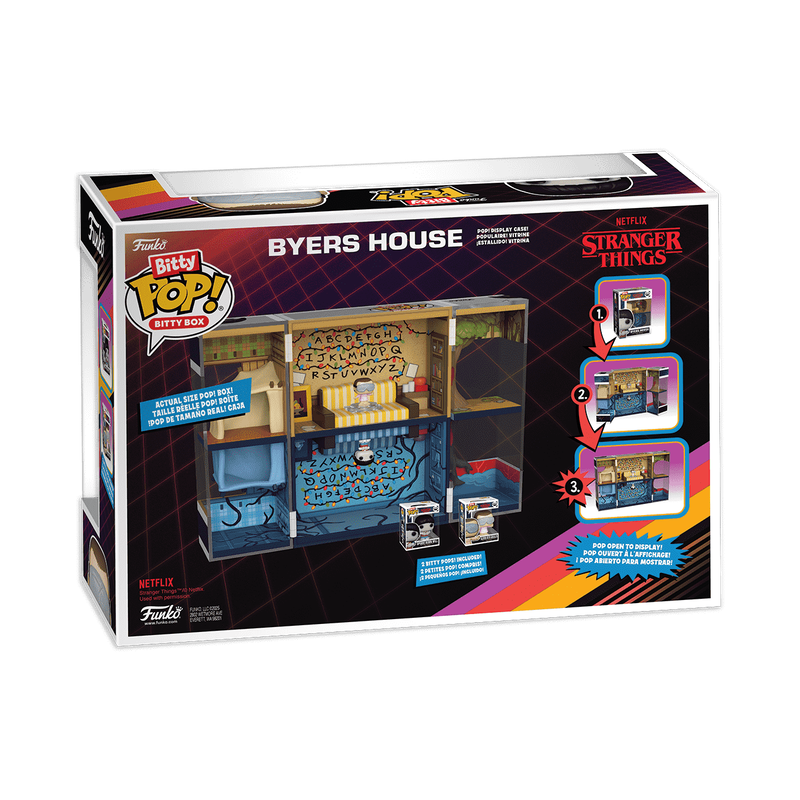 Chargez l&#39;image dans la visionneuse de la galerie, Funko Bitty POP!: Stranger Things - Bitty Box Byers House Vinyl Figure
