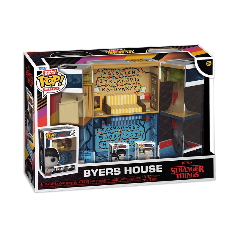 Chargez l&#39;image dans la visionneuse de la galerie, Funko Bitty POP!: Stranger Things - Bitty Box Byers House Vinyl Figure
