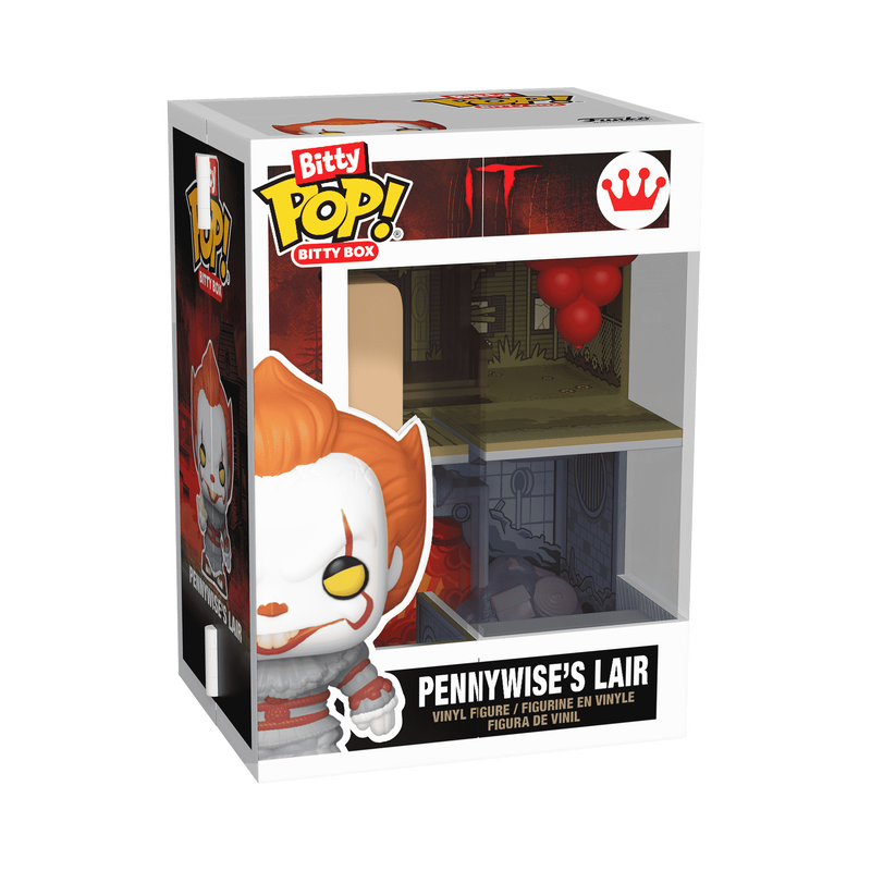 Cargue la imagen en el visor de la galería, Funko Bitty POP!: IT - Bitty Box Pennywise Lair Vinyl Figure
