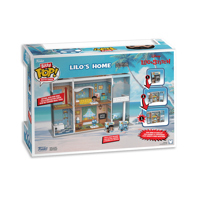 Cargue la imagen en el visor de la galería, Funko Bitty POP!: Disney - Bitty Box Lilo&#39;s Home Vinyl Figure
