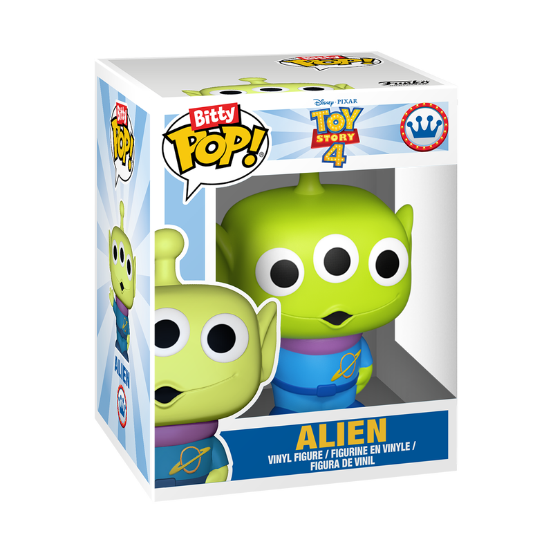 Load image into Gallery viewer, Funko Bitty POP!: Pixar - Arcade Alien (Glow) 2-Pack Figure
