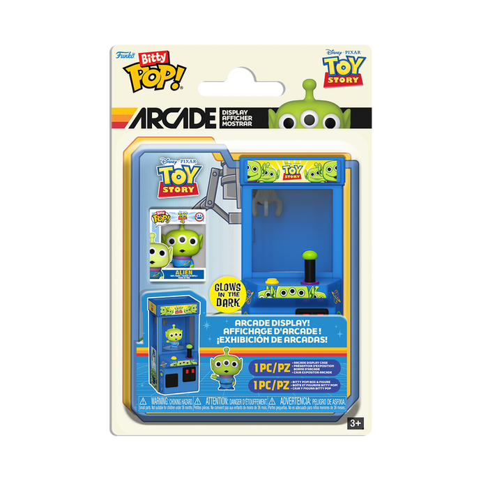 Funko Bitty POP!: Pixar - Arcade Alien (Glow) 2-Pack Figure