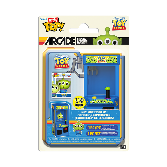 Funko Bitty POP!: Pixar - Arcade Alien (Glow) 2-Pack Figure