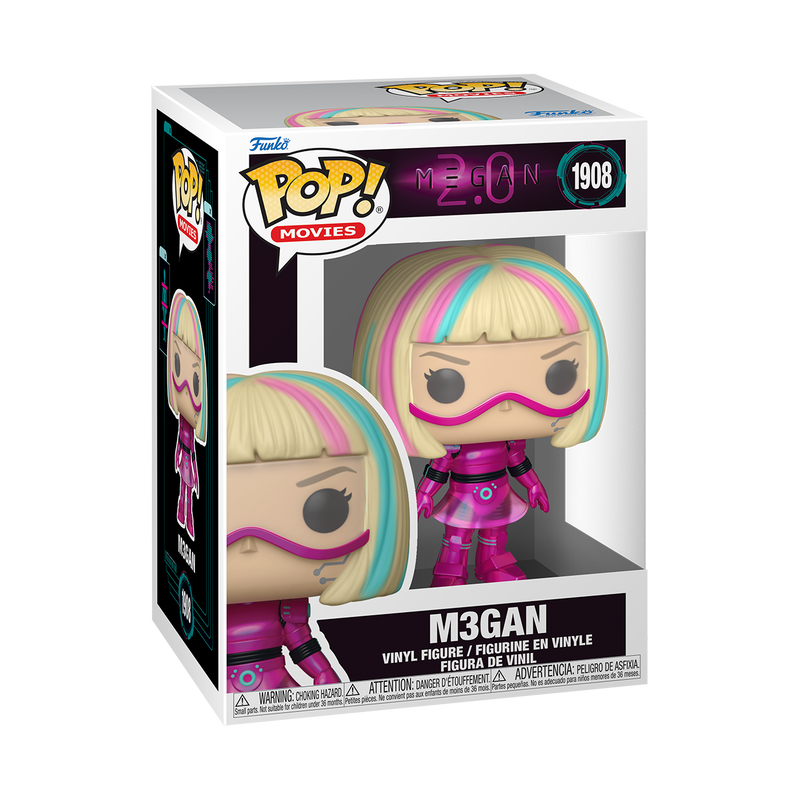 Cargue la imagen en el visor de la galería, Funko POP! Movie M3gan - M3gan (Cyberpunk)Vinyl Figure
