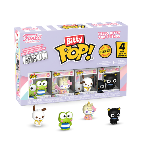 Funko Bitty POP!: Sanrio - Hello Kitty and Friends Characters 4-Pack Vinyl Figure