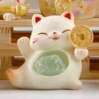 Cargue la imagen en el visor de la galería, BCmini Maneki Lucky Cat Crystal Blind Box
