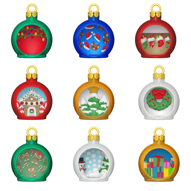 Load image into Gallery viewer, Funko Bitty POP!: Ornaments - 9 Pack Pop
