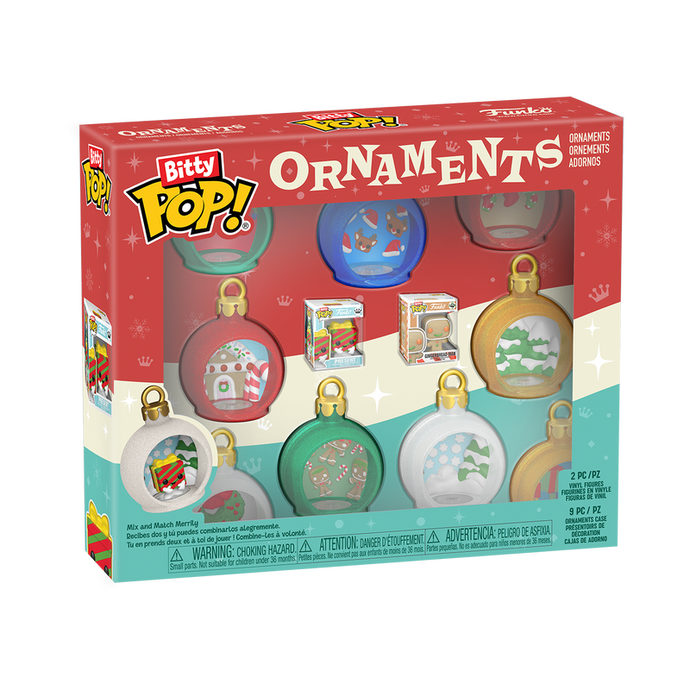 Funko Bitty POP!: Ornaments - 9 Pack Pop