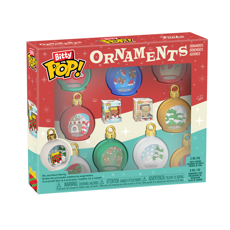 Load image into Gallery viewer, Funko Bitty POP!: Ornaments - 9 Pack Pop
