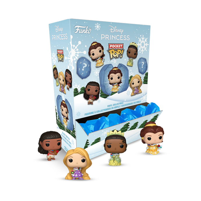 Funko Mystery Pocket POP!: Disney Princess Holiday Ice 1pc Mystery Figure