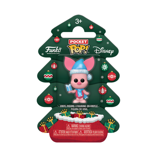 Funko Pocket POP! Disney: Winnie the Pooh Characters Holiday Tree Viny Figure